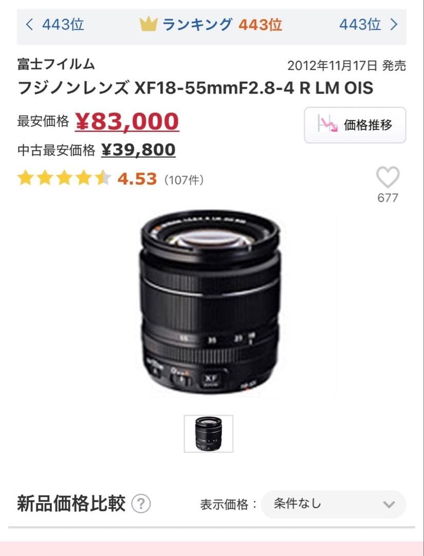 富士フイルム　FUJINON 18-55mmF2.8-4 R LM OIS