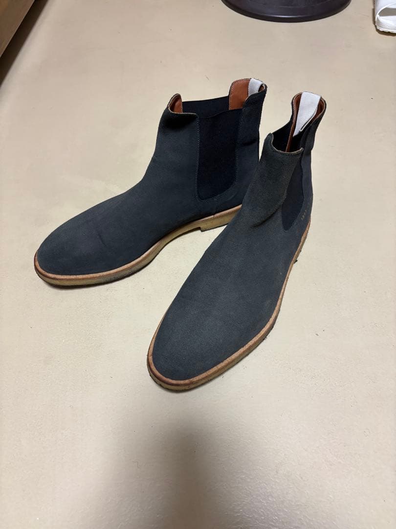 コモンプロジェクト　サイドゴアブーツ　41 コモンプロジェクト COMMON PROJECTS スウェード サイドゴア