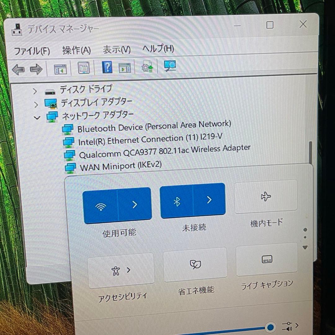 ジャンク Windows11 デスクトップPC 21.5型 液晶モニター セット