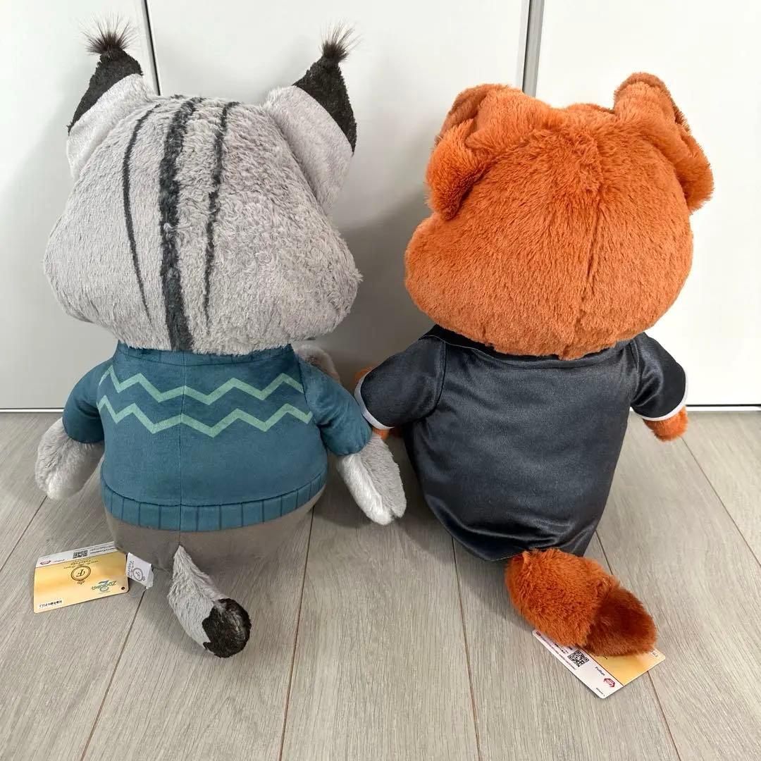 ズートピア2 パウバート ニック FukuFuku V-BIG ぬいぐるみセット