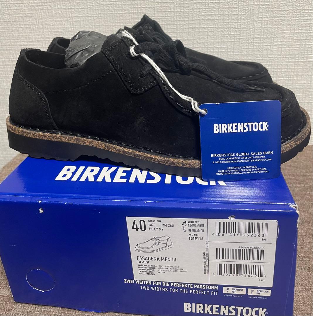 BIRKENSTOCK PASADENA MEN III ブラック26cmタグ付 BIRKENSTOCK PASADENA MEN III ブラック26cmタグ付 BIRKENSTOCK