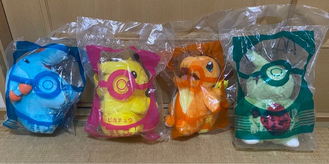 2001年 ポケモン×マクドナルド コラボ 未開封ぬいぐるみ コンプリート