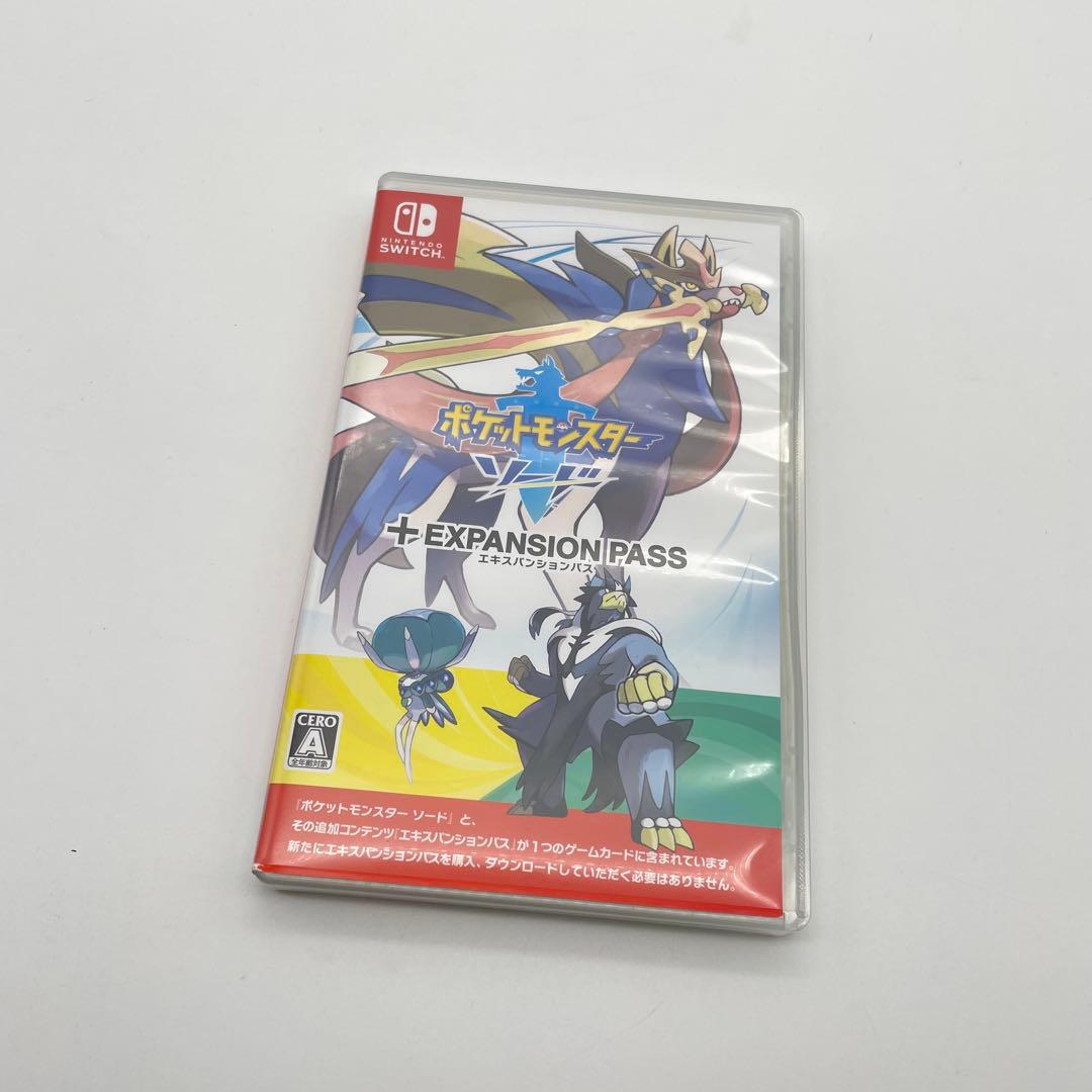 【E24】 スイッチ ポケットモンスター ソード+エキスパンションパス ポケットモンスター ソード + エキスパンションパス 4902370546842