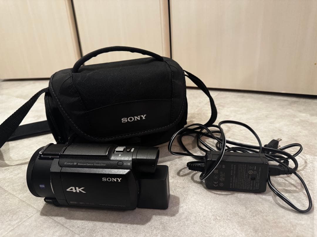 SONY FDR-AX60 4Kビデオカメラ本体　ジャンク品 Amazon | SONY(ソニー) 4K ビデオカメラ Handycam FDR-AX60 ブラック