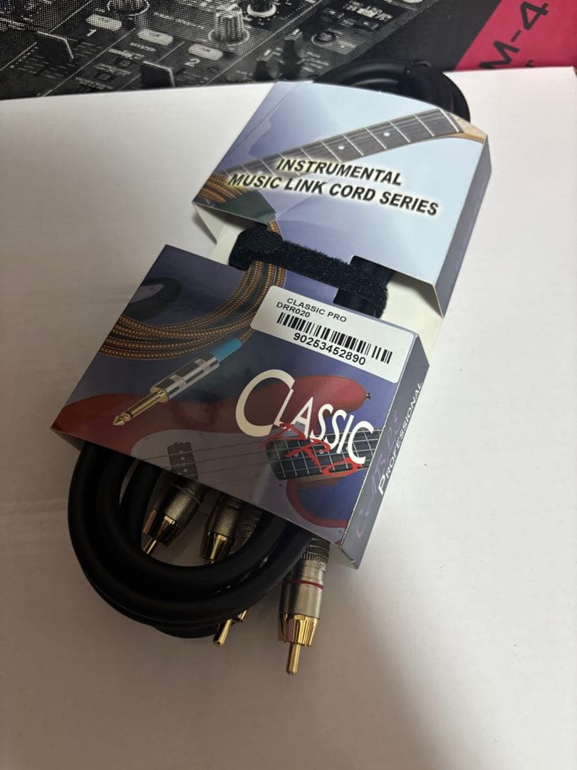 美品 Pioneer DJM-450 24年製 PCスタンド RCAピン セット