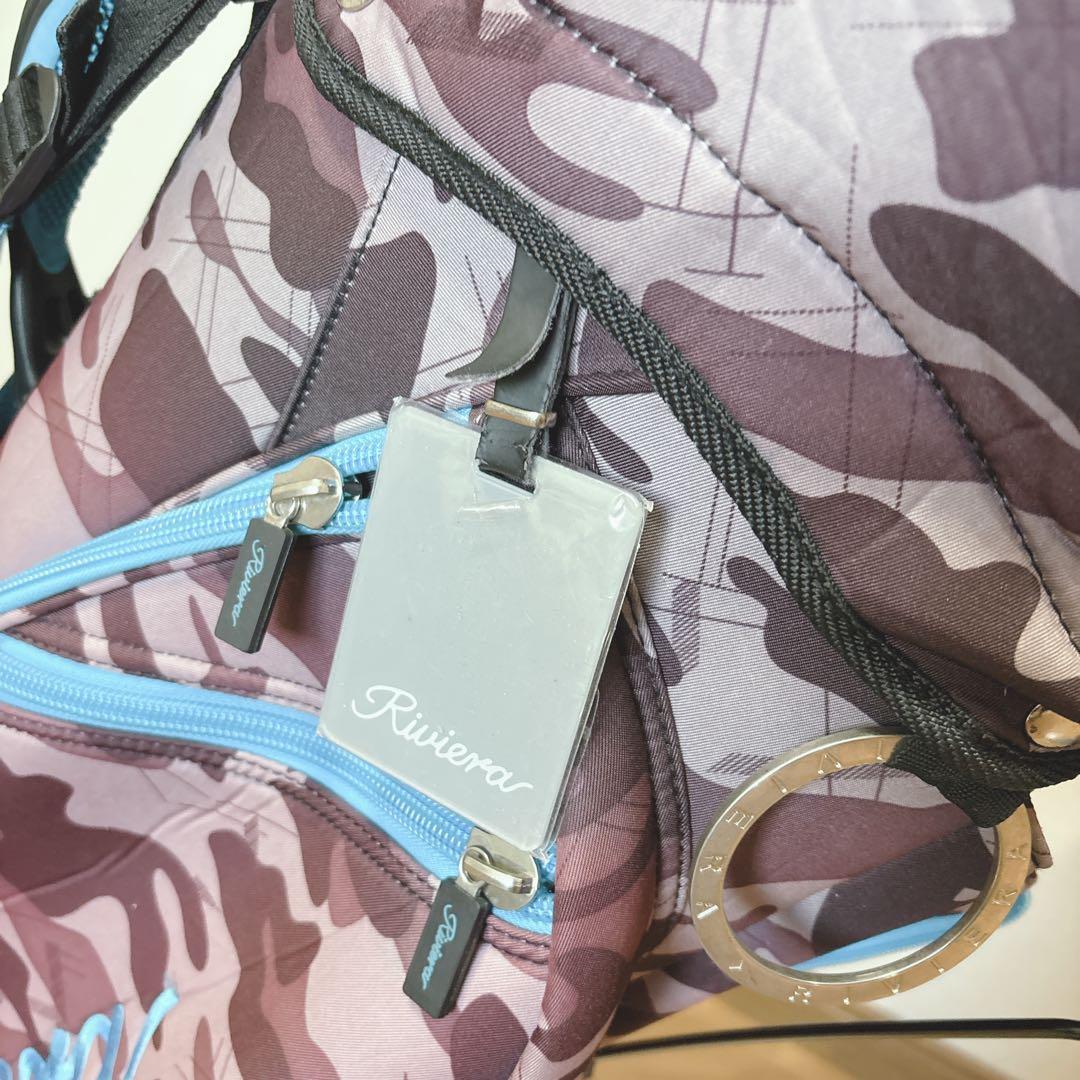 K377 Riviera リビエラ 迷彩柄 スタンドキャディバック - メルカリ
