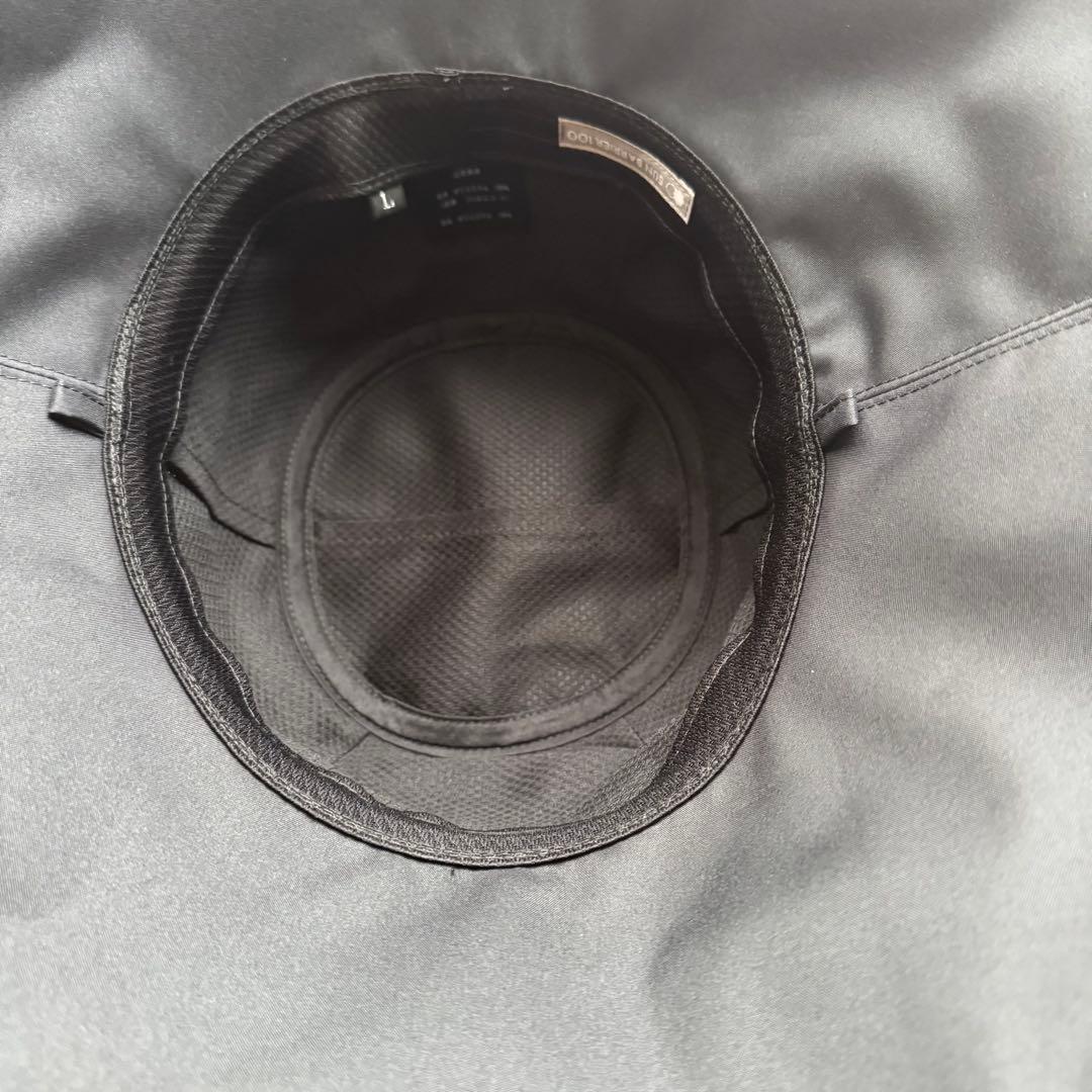 サンバリア ナチュラルハット ブラックLサイズ