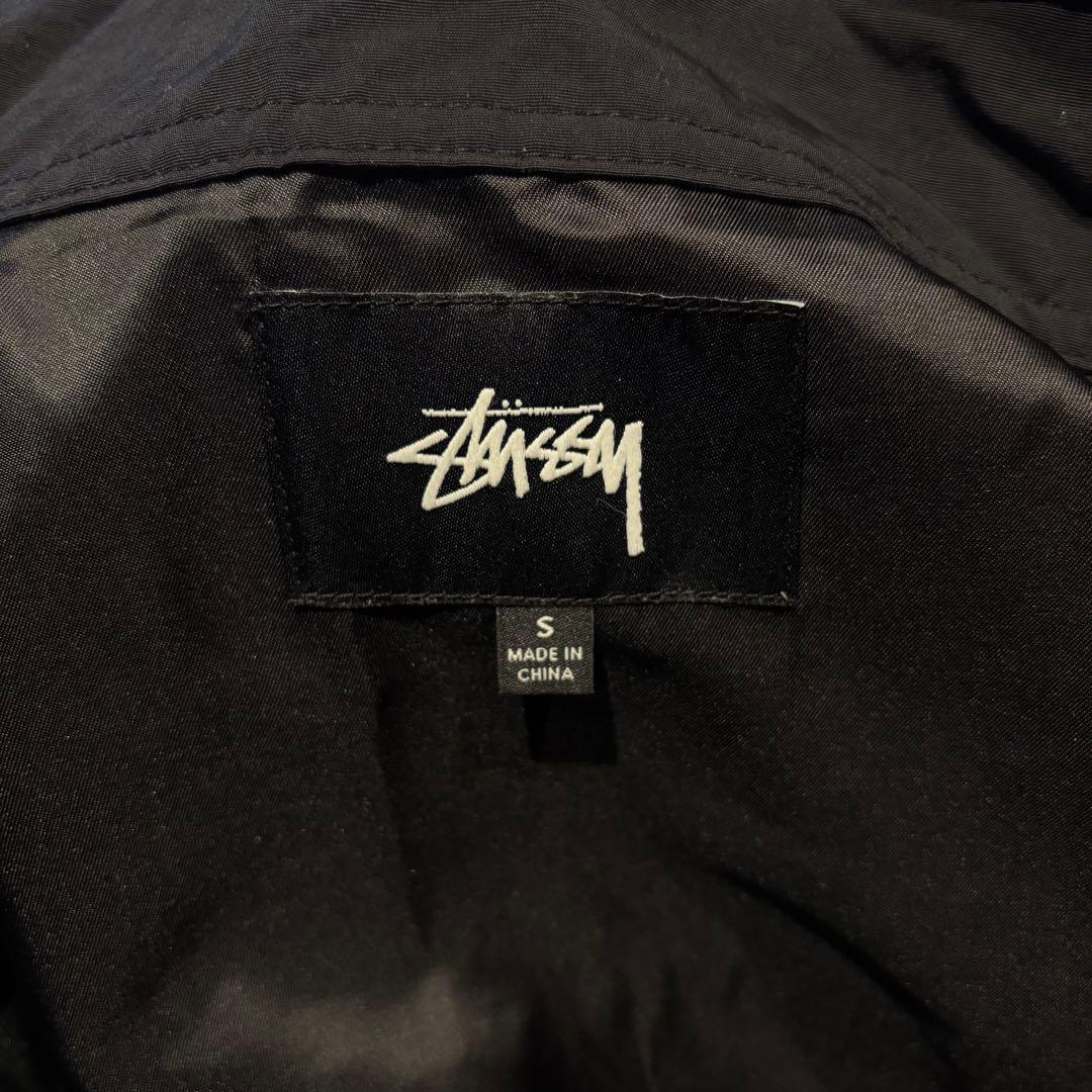 Stussy ナイロンジャケット S ブラック/グレー - メルカリ