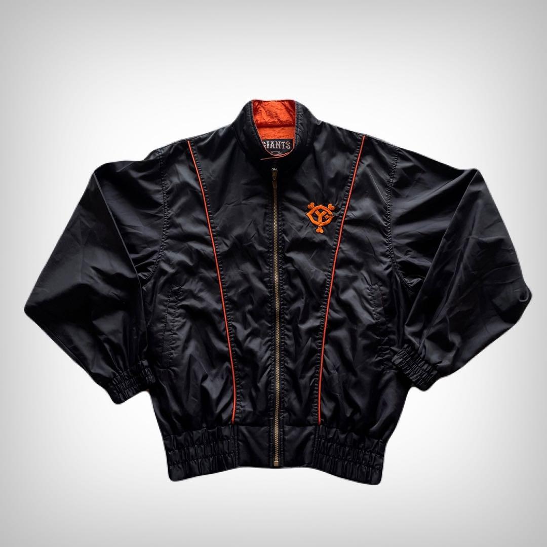 90s デサント 読売ジャイアンツ 巨人軍 ナイロンジャケット L 長嶋茂雄