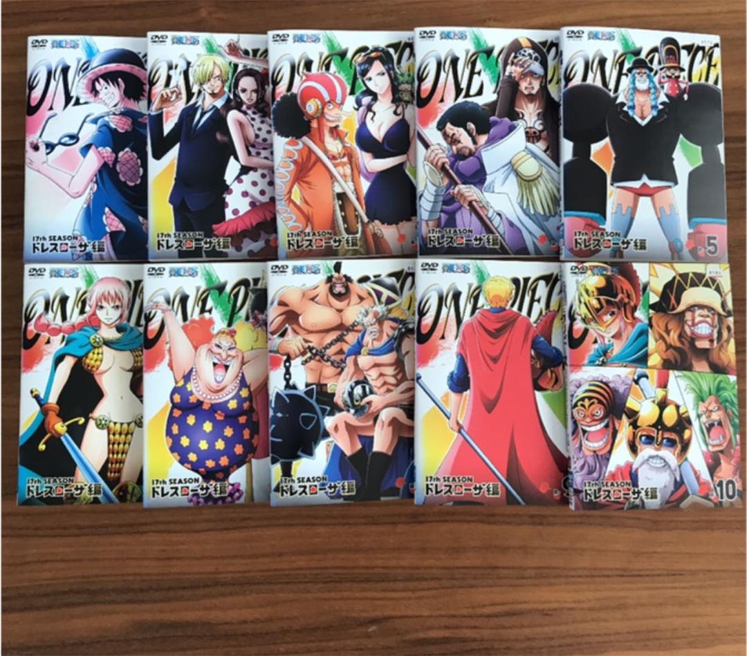 ワンピース～17th ドレスローザ編 全30巻 DVD 全巻セット - メルカリ