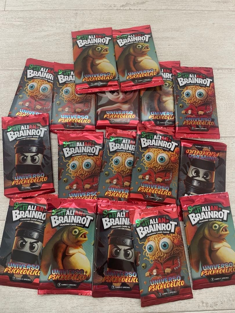 ⭐️新品未使用 イタリアンブレインロット⭐️ カード 17パック