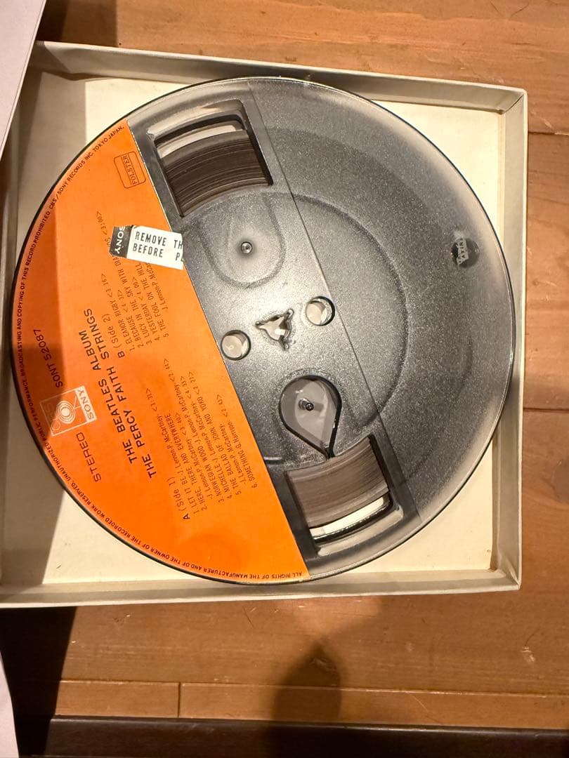 オープンリール テープ パーシー フェイス ストリングス ビートルズ