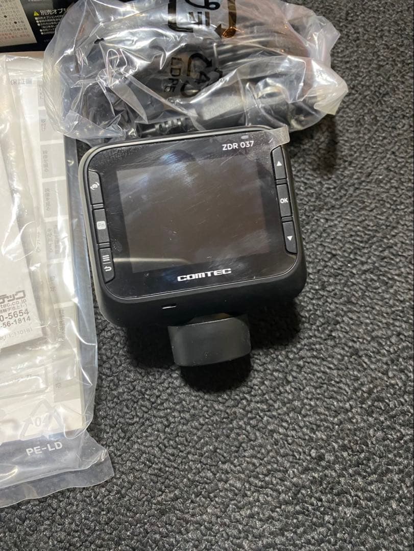 COMTEC ZDR037 360度ドライブレコーダー 美品 - メルカリ