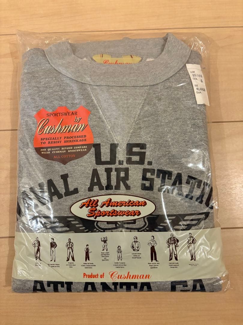 新品未使用】クッシュマン スウェット（検索）マッコイウエアハウス