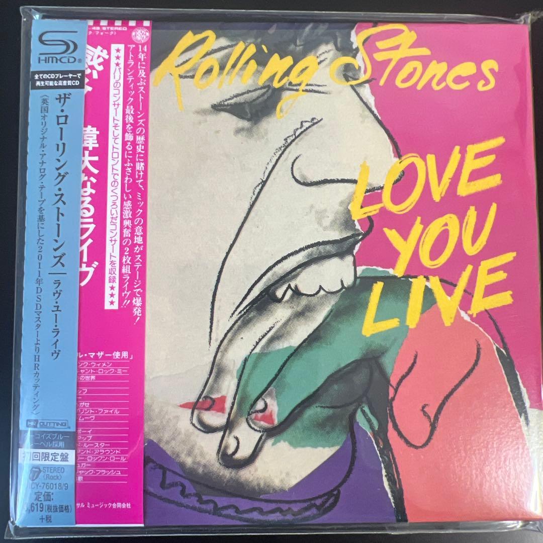 ローリング・ストーンズ ラヴ・ユー・ライヴ 紙ジャケット SHM-CD ローリング・ストーンズ ラヴ・ユー・ライヴ 紙ジャケット SHM-CD