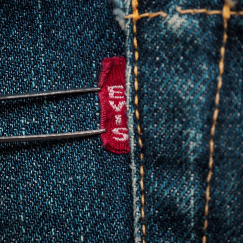 初期 EVISU NO1 SPECIAL 鯛釣り 革パッチ オールド XX 33 - メルカリ