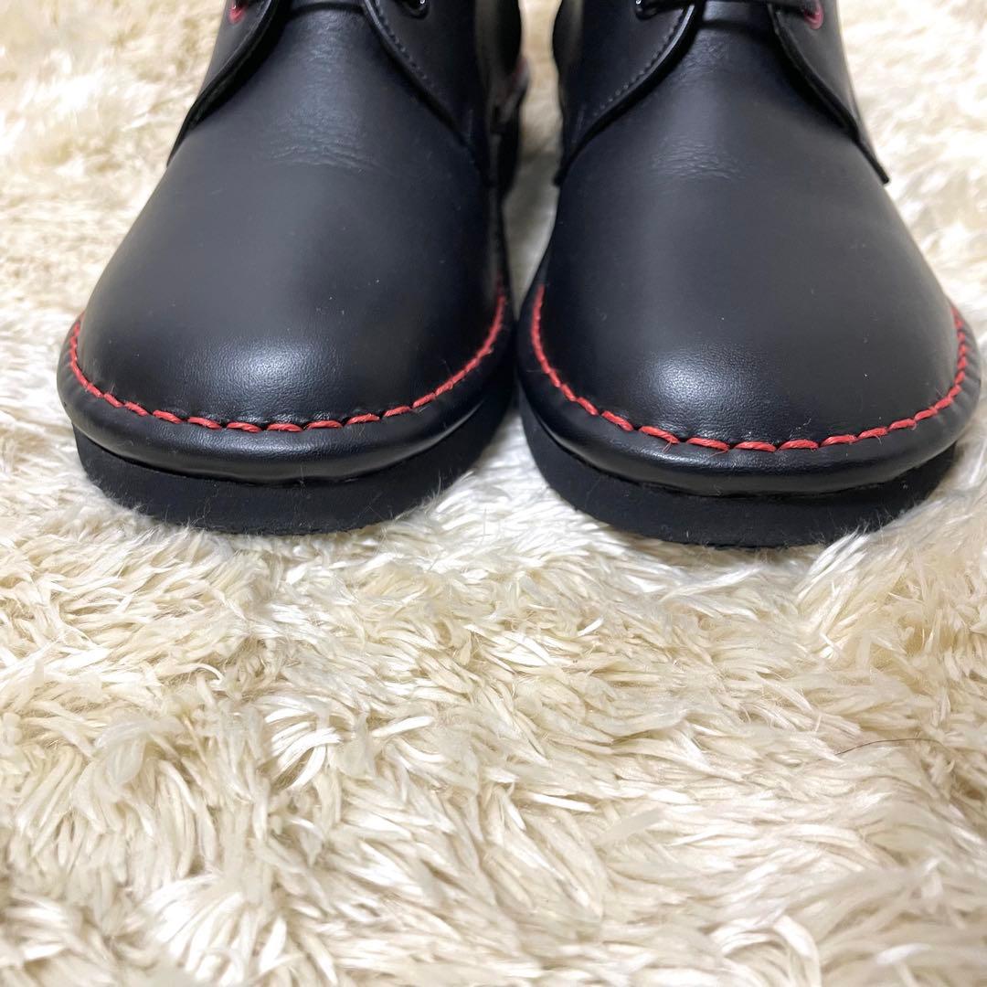 センソユニコ 慈雨 ブーツ 厚底 本革 サイドジップ 日本製 22.5cm