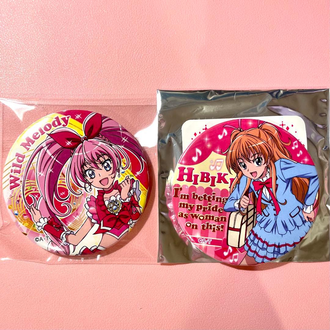 スイートプリキュア トゥインクル缶バッジ キュアメロディ 北条響