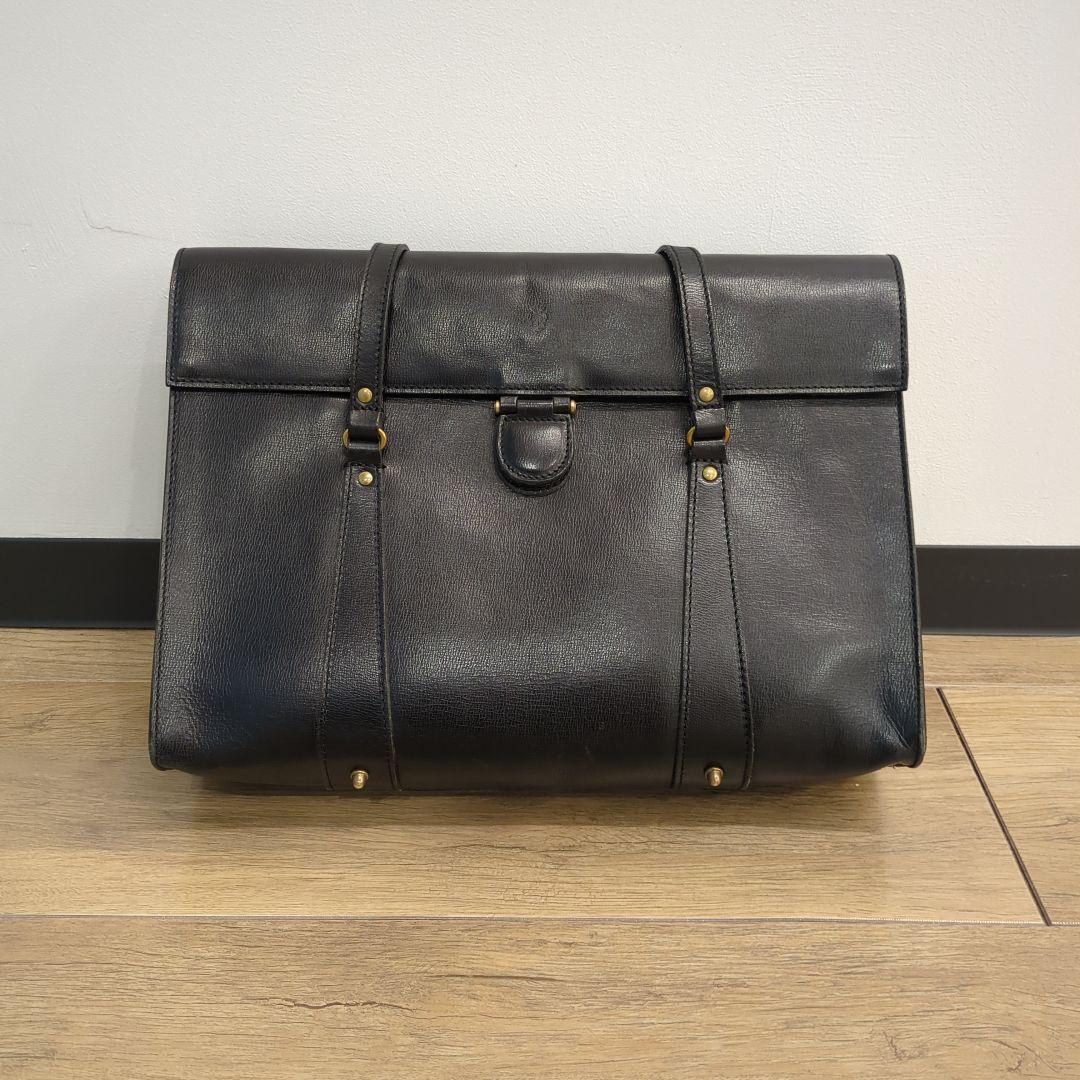 バッグ Felisi Black Leather Tote Handbag 13-44 LARGE FILIPPO BAG - BLACK RIO