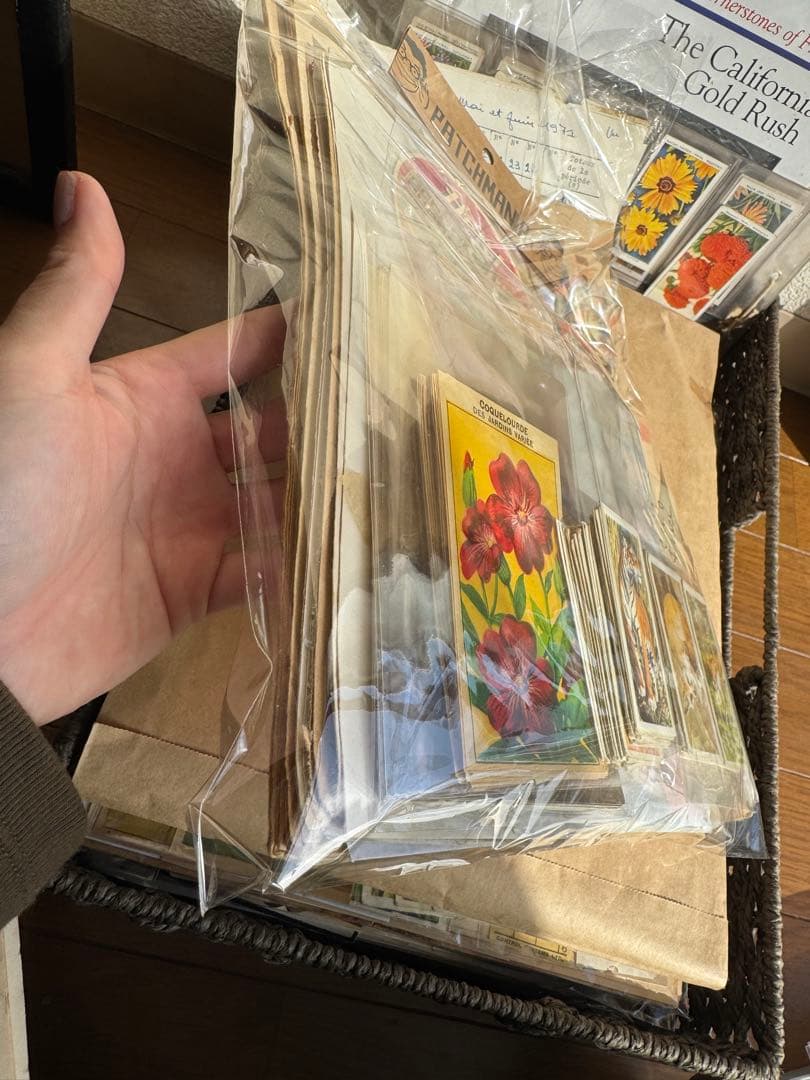 超大容量】ヴィンテージ紙もの3キロ分