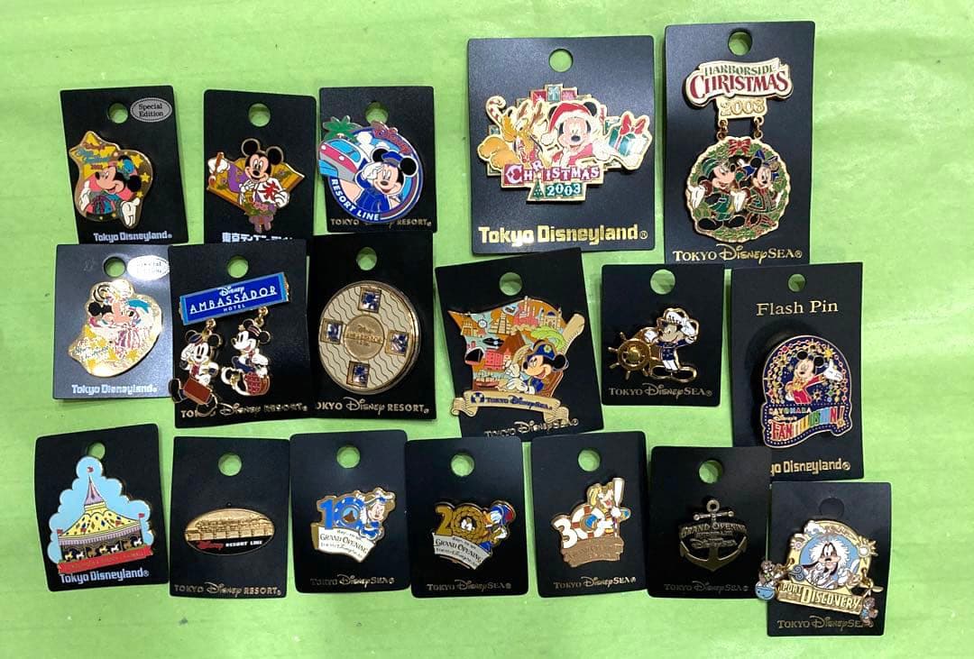 ディズニーランド ディズニーシー ピン クリスマス 新品 レア - メルカリ