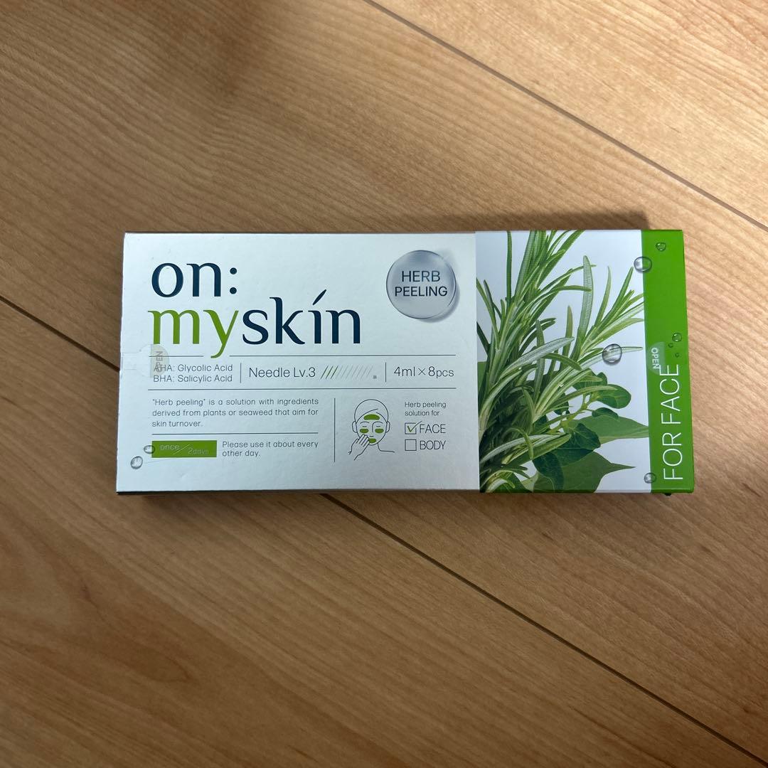 on: myskin オーマイスキン ハーブピーリング 4ml x 8個 - メルカリ
