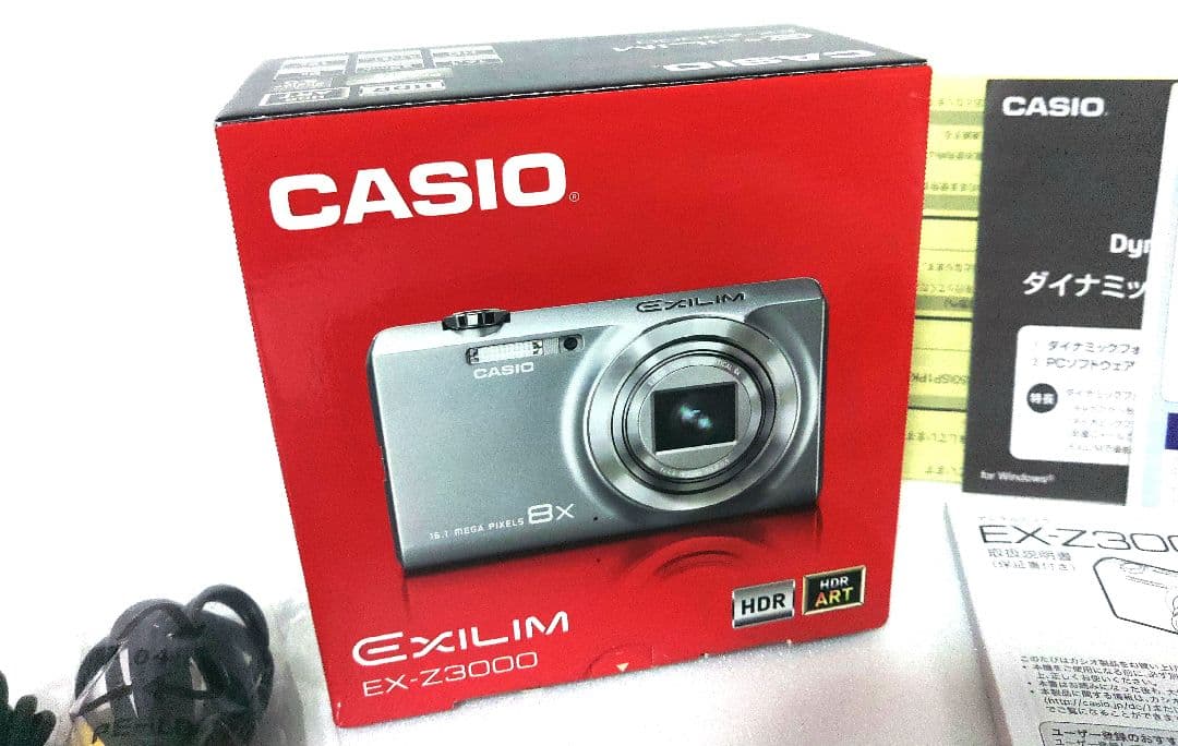 CASIO EXILIM EX-Z3000 ブラウン 16.1メガ 8倍ズームの通販はau PAY