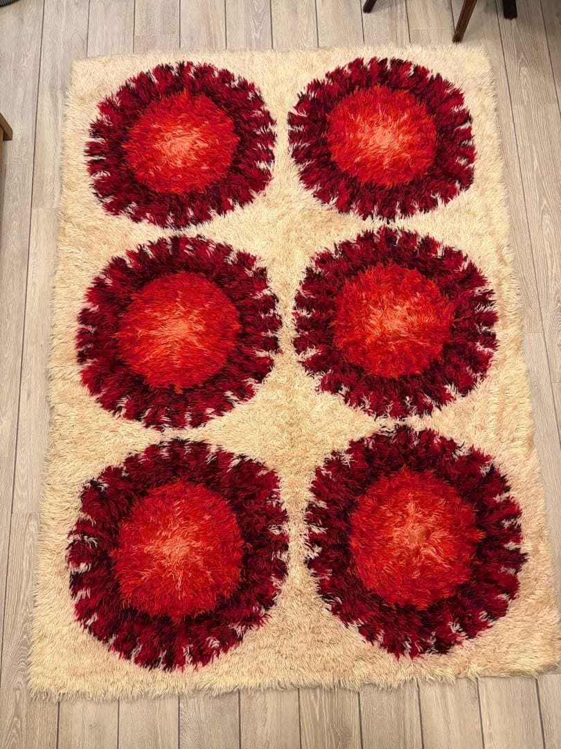 1960-70s ヴィンテージ　シャギーラグ シャギーラグマット Lang ｜家具・インテリア通販 Re:CENO(リセノ)