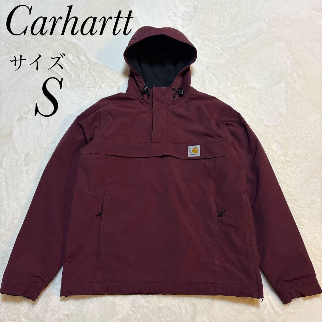 カーハート　Carhartt アノラックパーカー　サイズS 裏フリース Carhartt WIP カーハートダブリューアイピー アウター メンズ ウィンド