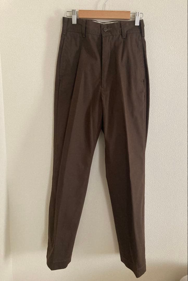 【kabonko】SHINZONE WASHEDHIGH WAISTチノ WASHED HIGH WAIST CHINO|ウォッシュド ハイウエスト チノウォッシュド