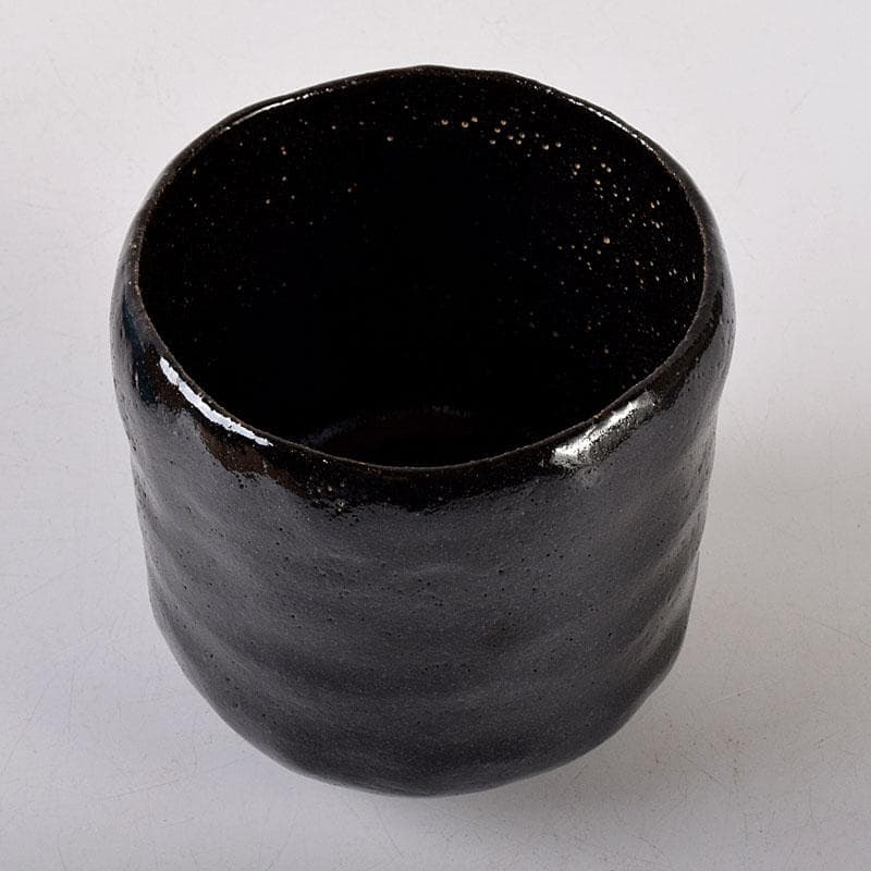 HCM様専用 茶道具 伊東陶山造 黒楽筒茶碗 共布共箱 V R8149 - メルカリ