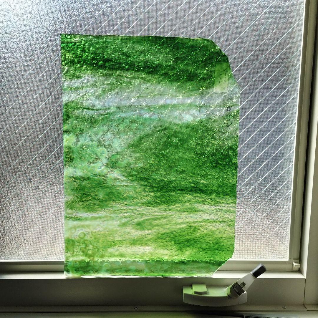 ステンドグラス ガラス 材料 端材 5枚 - メルカリ