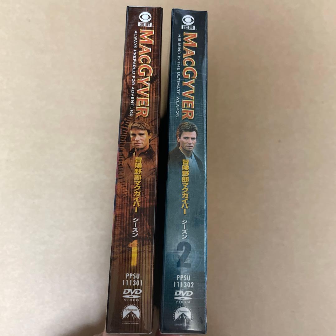 冒険野郎マクガイバー DVD シーズン1・2（トク選BOX）〈6枚組×2〉日本