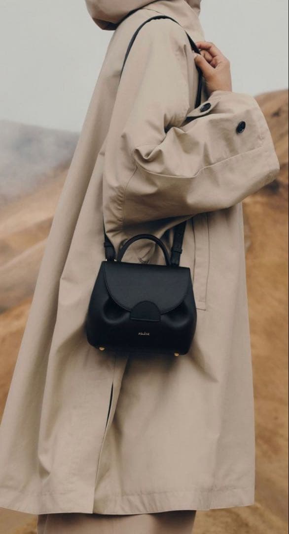 POLENE ポレーヌ Numero Un Nano パープル ショルダーバッグ