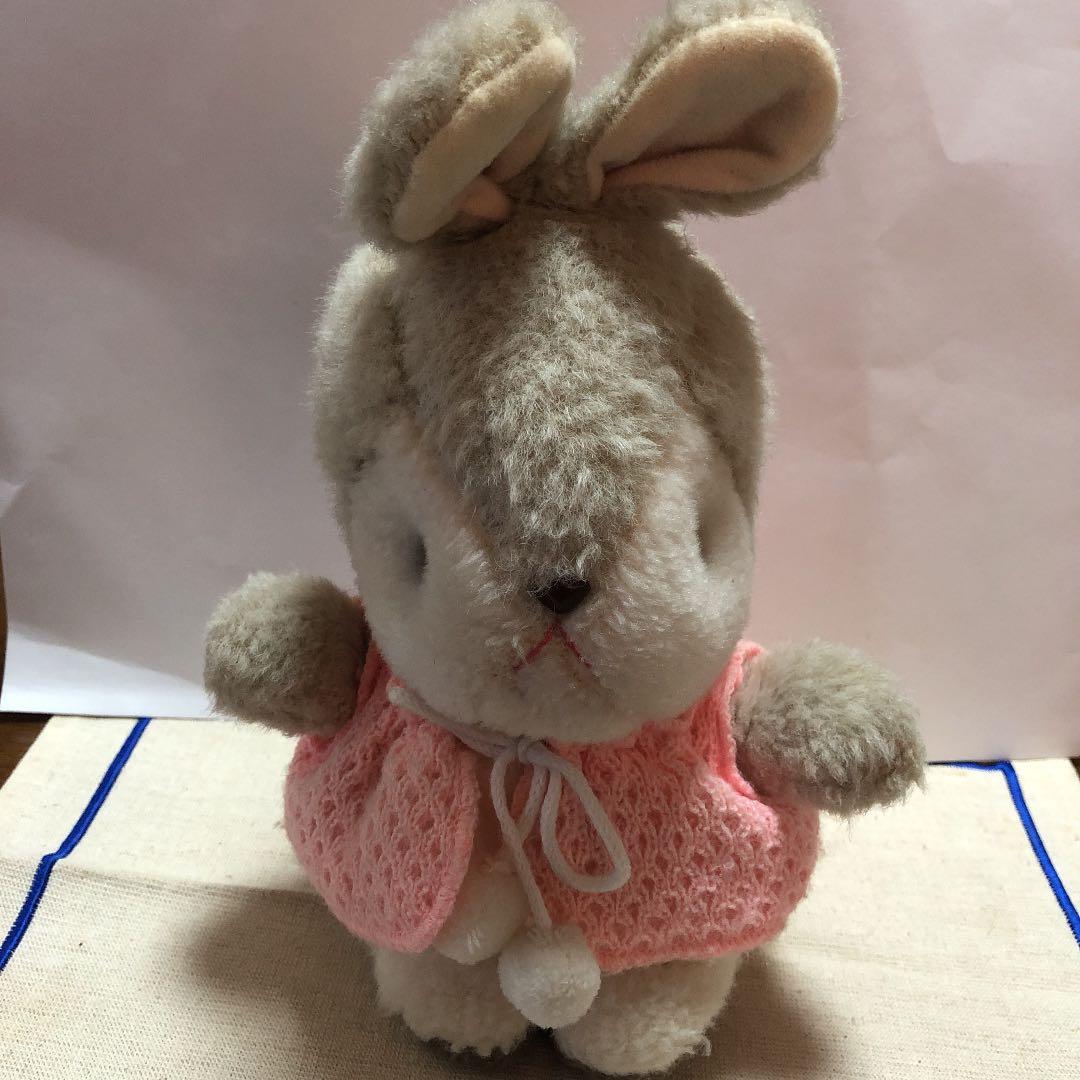 昭和レトロ NAKAJIMA Heart&Heart うさぎ ぬいぐるみ - メルカリ