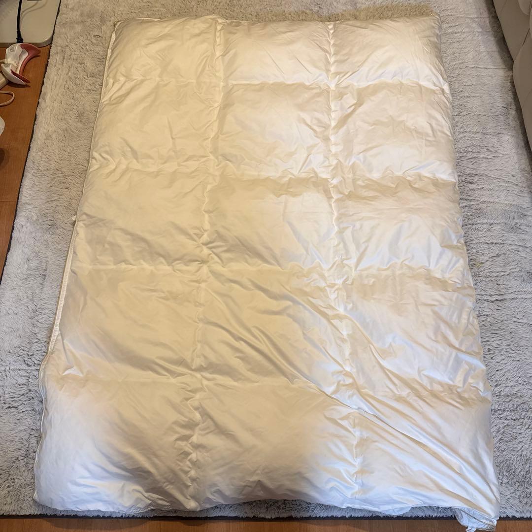 美品　昭和西川 ミクロガード 140-210掛け布団 アレルギー対策 清潔素材 昭和西川 ミクロガード 選べるカラー 掛けふとんカバー ダブルロング