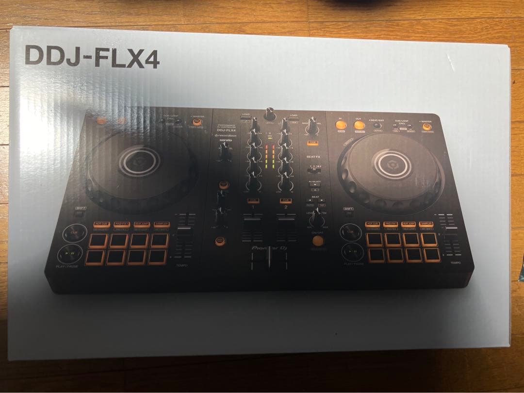 ddj-flx4 コントローラー DDJ-FLX4 - マルチアプリ対応2ch DJコントローラー (Black)
