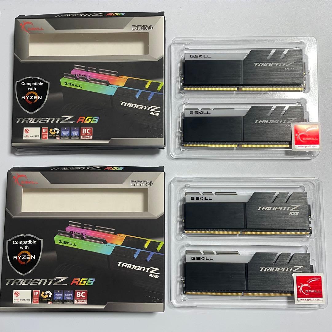 メモリー G.Skill Trident Z RGB 3200MHz DDR4 32GB Amazon.co.jp: G.SKILL Trident Z RGB 32GB DDR4 SDRAM メモリ