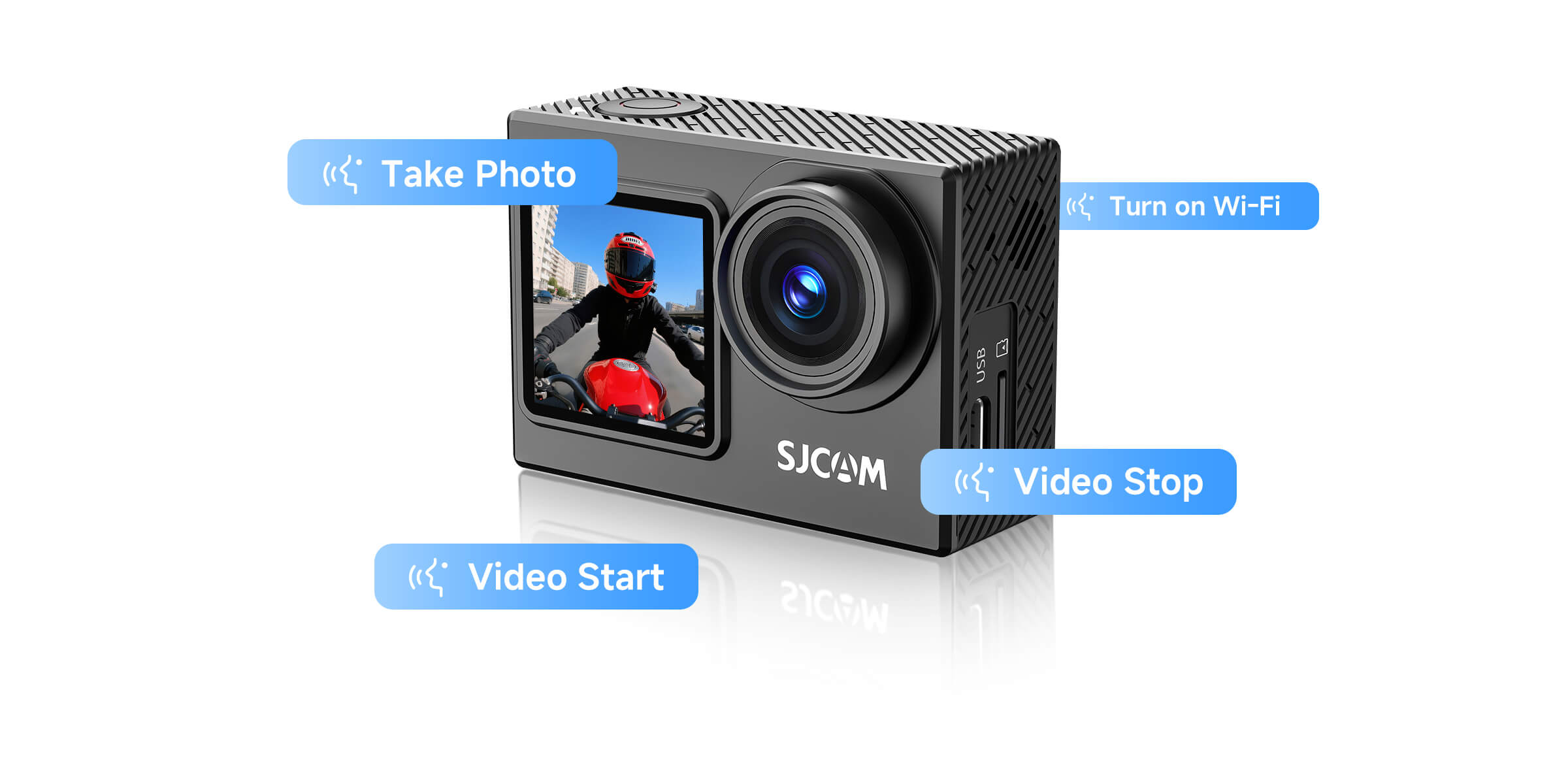 SJCAM SJ6 Ultra 4K Dual Screen Action Camera - SJCAM