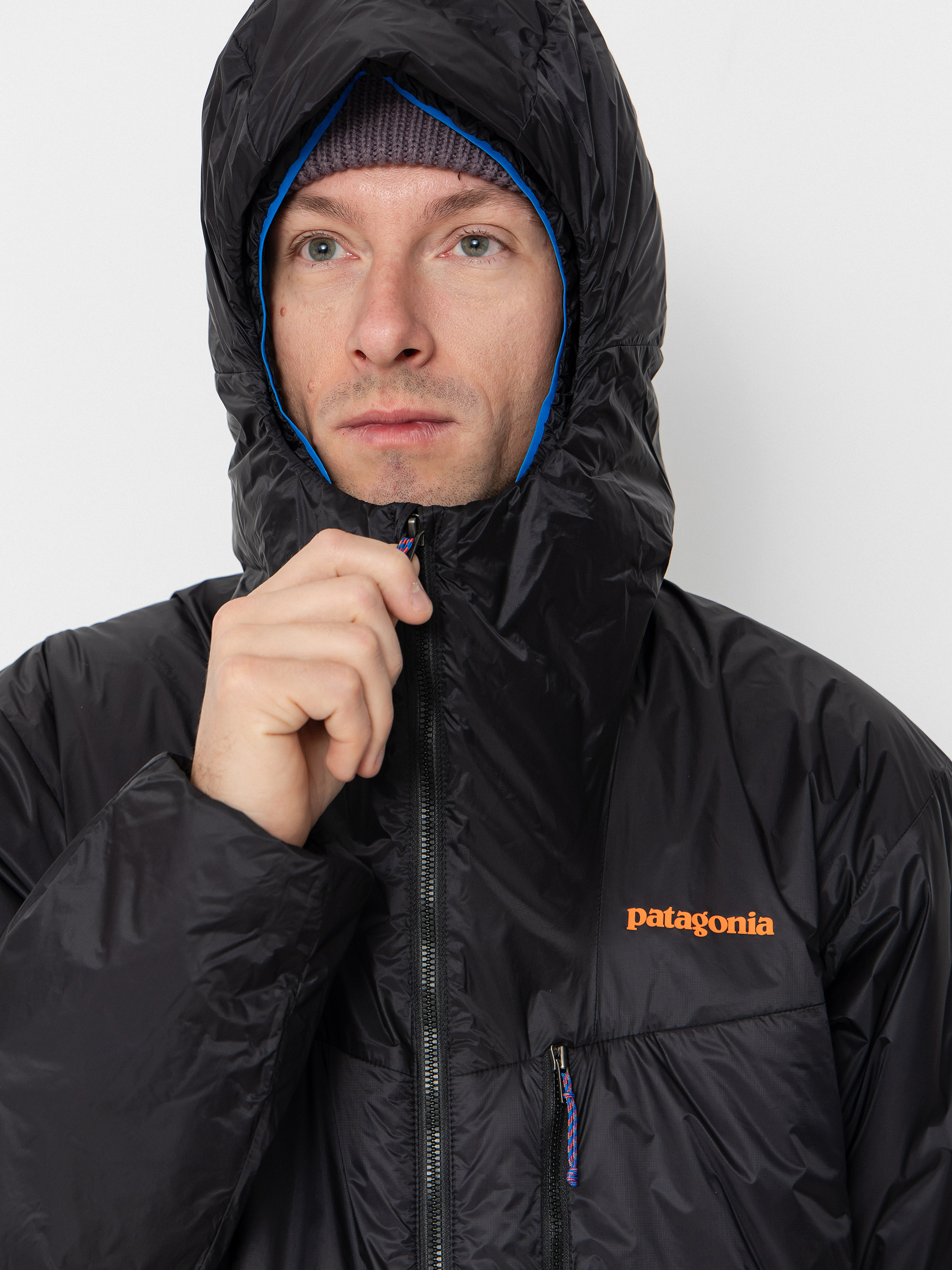 Patagonia DAS Parka Jacket - black (black w/p6 blue)