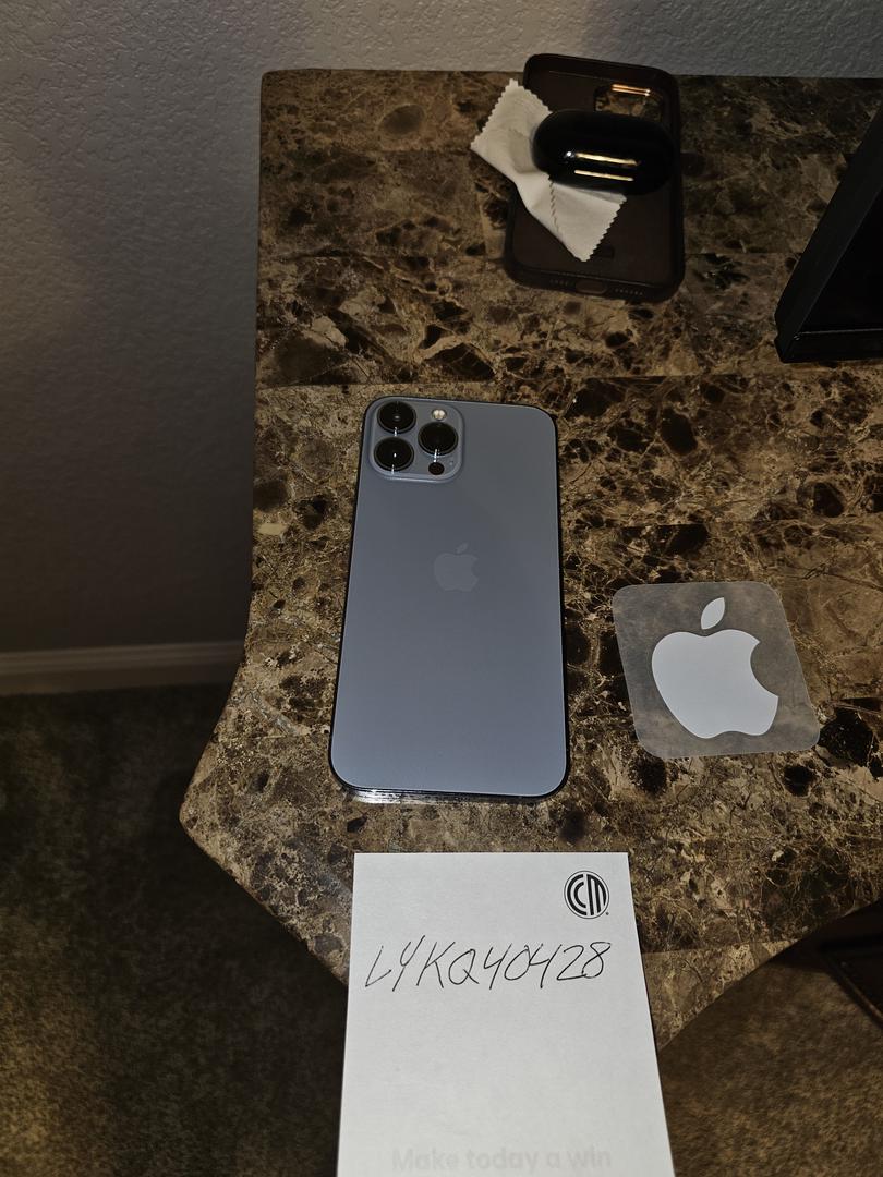 Apple iPhone 13 Pro Max - Unlocked, 256GB, Sierra Blue, A2484