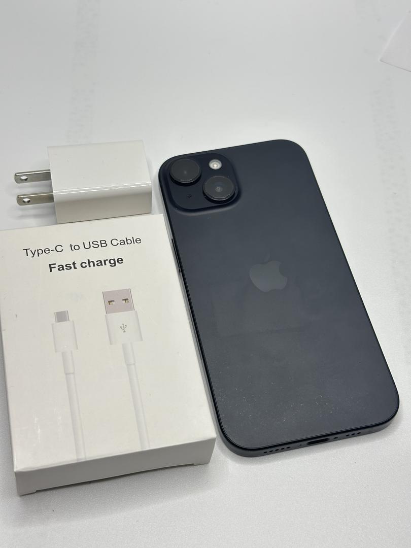 Apple iPhone 15 - Unlocked, 128GB, Black, A2846 - LZIQ66696 - Swappa