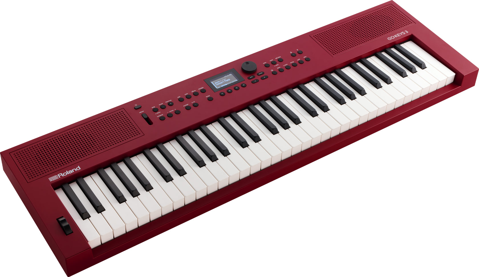 状態○】Roland 電子ピアノ GO:KEYS 61鍵 レッド Amazon.co.jp