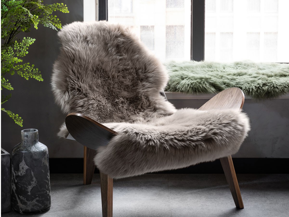 FLYMEe Blanc Mouton Rug / フライミーブラン ムートンラグ #118681