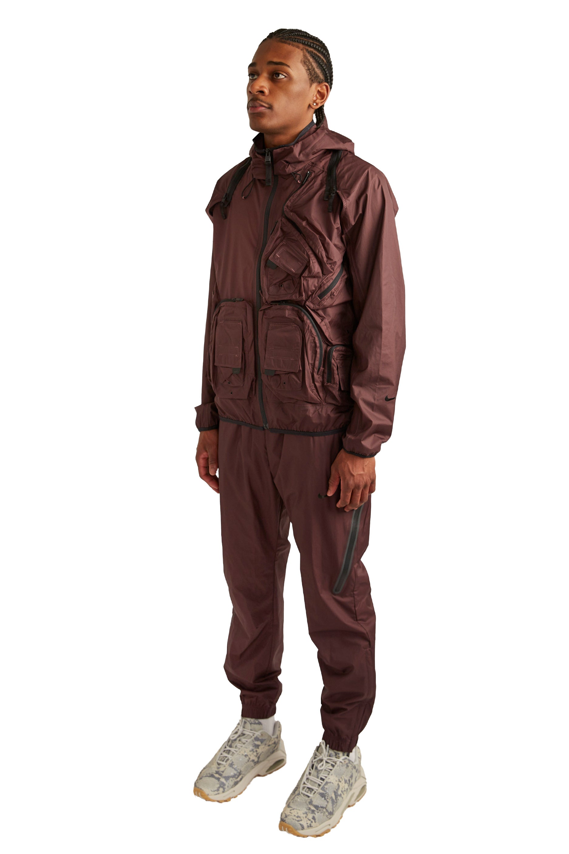 Nike x Nocta M NRG Track Jacket 'Dark Wine/Black'