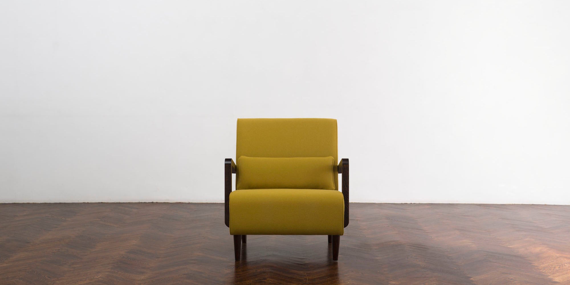 Wood Arm Sofa SFA-01D-1P - STANDARD TRADE. CO.,LTD.