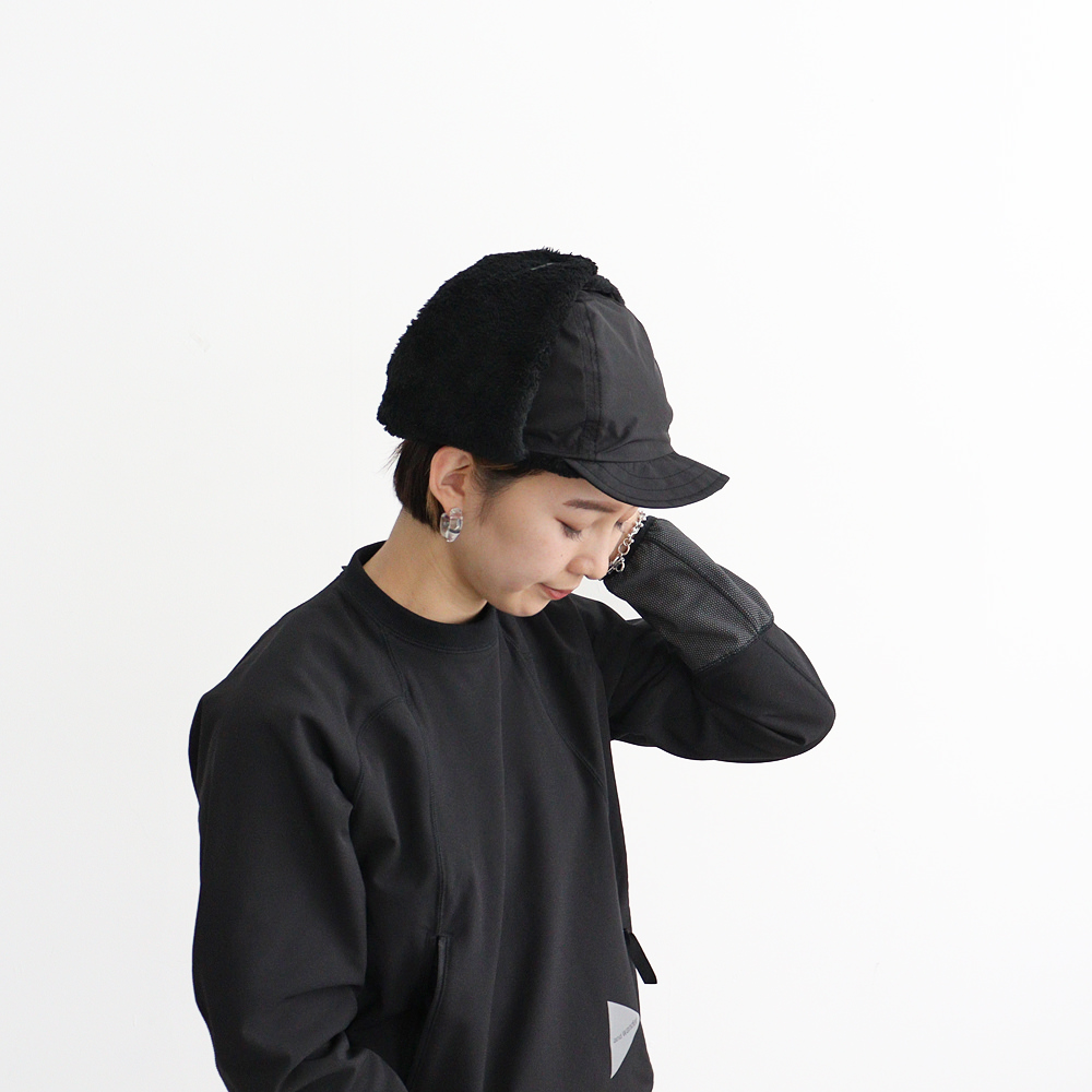 and wander(アンドワンダー) high loft fleece ear cap | STRATO BLOG