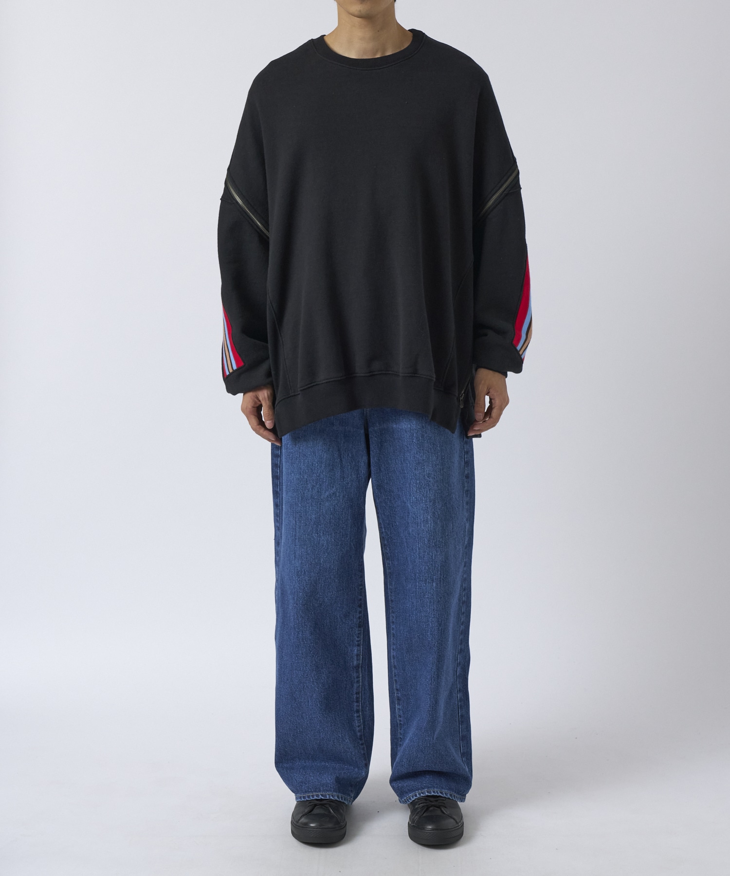 ZIPPER RIB SWEAT | FACETASM