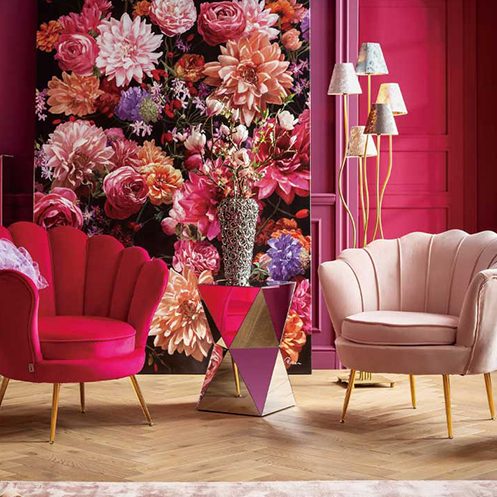 KARE(カレ) ラグジュアリートライアングル パールサイドテーブル