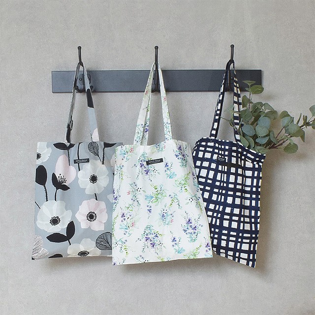 トートバッグ A3タイプ 無地オックス・ネイビーブルー: COLORFUL CANDY